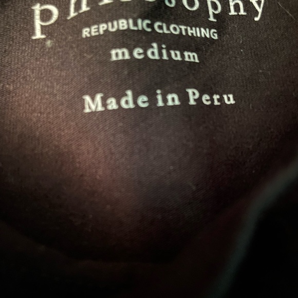 Black turtleneck by Philisophy - Picture 3 of 4